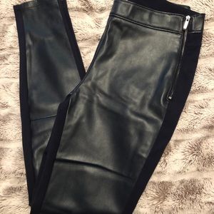 White House black market thelegging navy blue pant